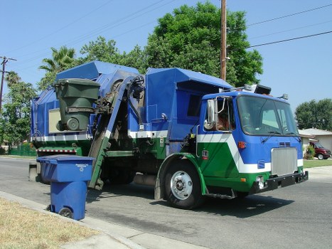 Newham community participating in waste removal